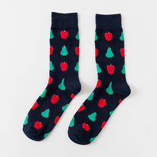 Load image into Gallery viewer, Happy tube socks fruit banana men's and women's socks

