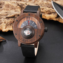 Load image into Gallery viewer, Multifunctional Compass Wood Watch Outdoor Sports Watch

