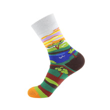 Load image into Gallery viewer, Creative In-tube Skateboard Personality Ladies Cotton Socks

