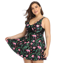 Load image into Gallery viewer, Oversized split print swimsuit
