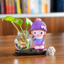 Load image into Gallery viewer, Vase Living Room Flower Arrangement Ornaments Transparent Glassware
