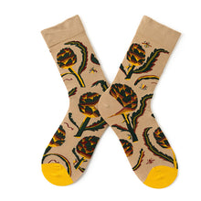 Load image into Gallery viewer, French Illustration Design Abstract Oil Painting Cotton Socks
