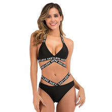 Load image into Gallery viewer, Swimwear European And American Sexy Printed Straps Swimsuit
