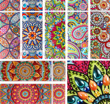 Load image into Gallery viewer, DIY handmade diamond painting stationery box
