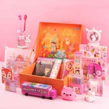 Load image into Gallery viewer, Sakura Girl Starry Stationery Set Gift Box For Primary And Middle School Students
