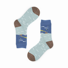 Load image into Gallery viewer, Fashion Street Creative Illustration Retro Stockings
