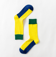 Load image into Gallery viewer, British wind men's and women's cotton socks
