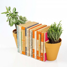 Load image into Gallery viewer, Creative Plastic Office Bookend Flower Pot
