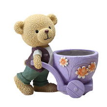 Load image into Gallery viewer, Resin Lovely Personality Indoor Fleshy Pot
