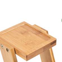Load image into Gallery viewer, Succulent Potted Solid Wood Bay Window Flower Pot Shelf Storage
