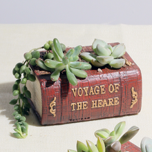 Load image into Gallery viewer, Vintage Literature Book Resin Succulent Plant Pot
