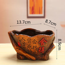 Load image into Gallery viewer, Retro Fortune Tree Ceramic Flower Pot Desktop Pendulum
