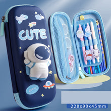 Load image into Gallery viewer, Pressure Relief Writing Large Capacity Double Layer Pen Case
