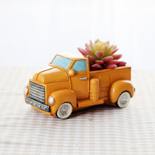 Load image into Gallery viewer, Retro Simulation Truck Resin Fleshy Flower Pot
