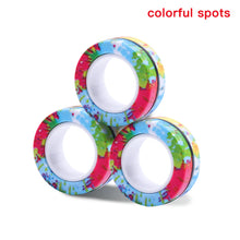 Load image into Gallery viewer, Anti-Stress Magnetic Rings Fidget Unzip Toy Magic RingTools
