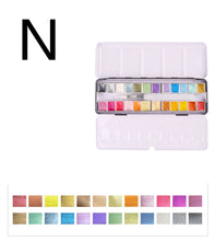 Load image into Gallery viewer, Solid Watercolor Paint Set Sketch Watercolor
