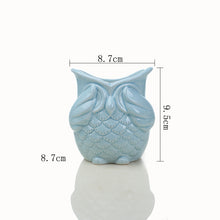 Load image into Gallery viewer, Green plant ceramic flower pot container
