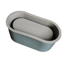 Load image into Gallery viewer, Large oval cement flowerpot mould
