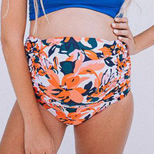 Load image into Gallery viewer, Printed pregnant women split swimsuit
