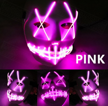 Load image into Gallery viewer, Halloween Led Glowing Full Face Mask
