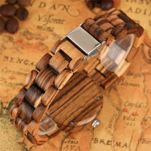 Load image into Gallery viewer, Wooden ladies watch
