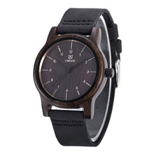 Load image into Gallery viewer, Wooden watch quartz wood watch
