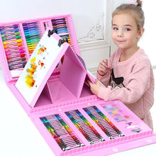 Load image into Gallery viewer, Double Panel Easel Version Watercolor Pen Set Brush Crayon Oil Pastel
