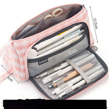 Load image into Gallery viewer, Simple Canvas Stationery Bag
