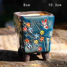 Load image into Gallery viewer, Flower Pot Ceramic Yanxi Pot Size Caliber Flower Pot
