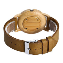 Load image into Gallery viewer, Men and women bamboo watch
