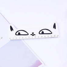 Load image into Gallery viewer, Kawaii 15cm Candy Color Animal Pet Cat Wooden Ruler
