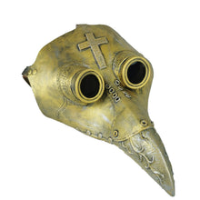 Load image into Gallery viewer, Halloween Cosplay Props Medieval Steampunk Plague Doctor Bird Mask
