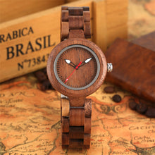 Load image into Gallery viewer, Wooden ladies watch
