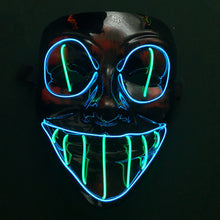 Load image into Gallery viewer, Halloween Led Mask Atmosphere Cheering Props

