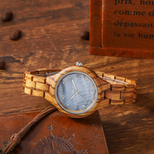 Load image into Gallery viewer, Sandalwood Watch Original Quartz Movement Wood
