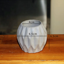 Load image into Gallery viewer, Succulent Flowerpot Mold Homemade Bonsai Cement Mold Silicone Mold Concrete Mold Custom Cement Silicone
