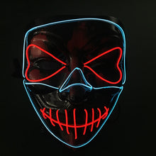 Load image into Gallery viewer, Halloween Led Mask Atmosphere Cheering Props
