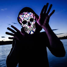 Load image into Gallery viewer, App Can Control Long Standby Dance Party Nightclub Mask Halloween
