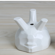 Load image into Gallery viewer, Simple And Creative White Succulent Flower Pot
