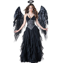 Load image into Gallery viewer, Halloween Demon Dark Angel Costume
