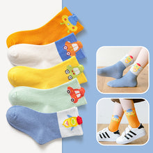 Load image into Gallery viewer, Children's Bright Color Trendy Middle Tube Casual Student Socks
