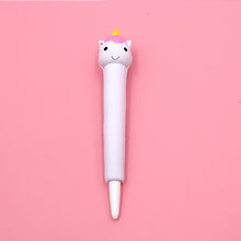 Load image into Gallery viewer, Compatible with Apple , Vent Pen Pressure Pen Creative Cartoon Soft Students Use Pinch Pen Cute Super Cute Gel Pen Decompression Pen
