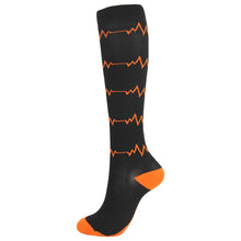 Load image into Gallery viewer, Sports Compression Socks Pattern Stretch Stockings
