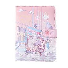 Load image into Gallery viewer, Magic Home Delivery 36KPU Magnetic Buckle Book Cute Cartoon Student Handbook Notepad
