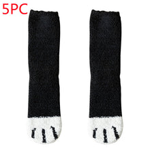 Load image into Gallery viewer, Women's Coral Fleece Cat Paw Pattern Kawaii Thick Warm Socks
