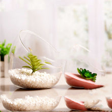 Load image into Gallery viewer, Large Beveled Glass Vase Creative Micro Landscape Ecological Bottle
