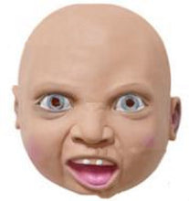 Load image into Gallery viewer, Crying Mask Funny S Y Angry Baby Face Latex Mask Headgear Halloween
