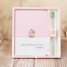 Load image into Gallery viewer, Cartoon Notebook Suit Couple Notebook Gift Box
