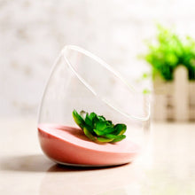 Load image into Gallery viewer, Large Beveled Glass Vase Creative Micro Landscape Ecological Bottle
