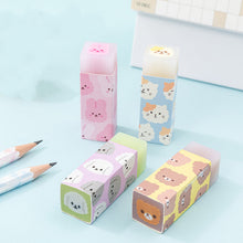 Load image into Gallery viewer, Creative Cartoon Animal Sandwich Eraser Student Stationery
